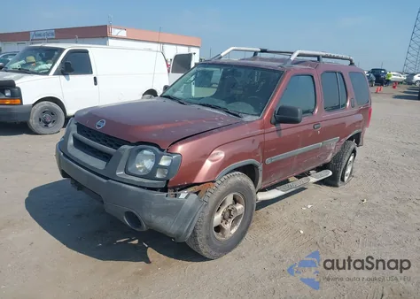 2002 Nissan Xterra Xe из США, поврежденный, VIN 5N1ED28TX2C524242